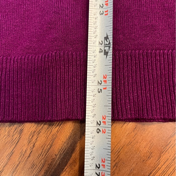 Torrid sweater womens size 1x purple lace details lightweight soft NWT luxury - Picture 6 of 11